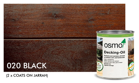 OSMO DECKING OIL 020 - Black