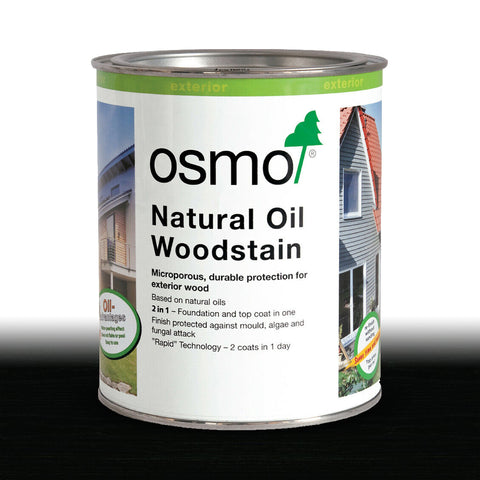 OSMO Natural Oil Woodstain - 712 Ebony